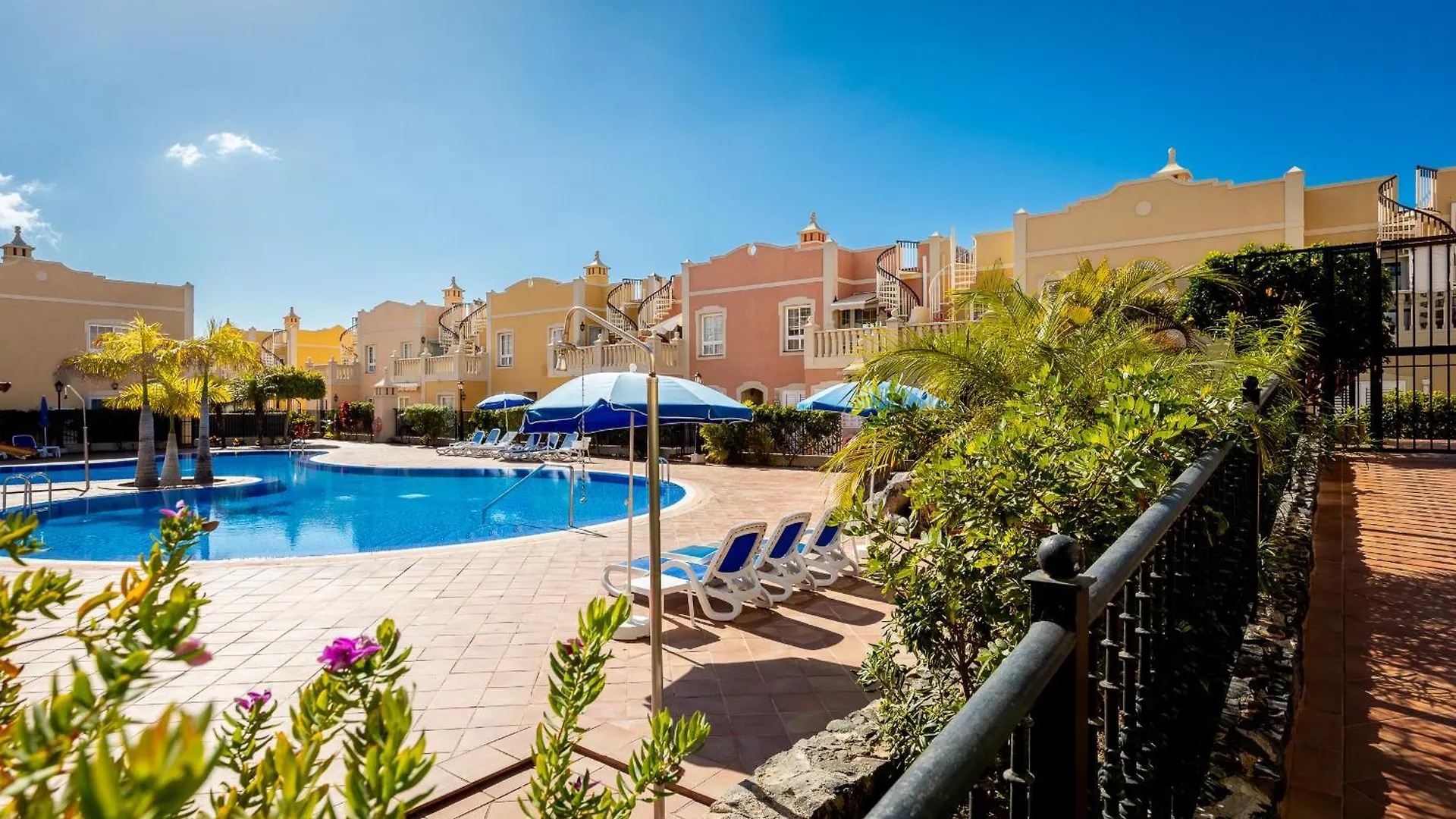 Duplex Oceanview Heated Pool, Palm-Mar Apartment