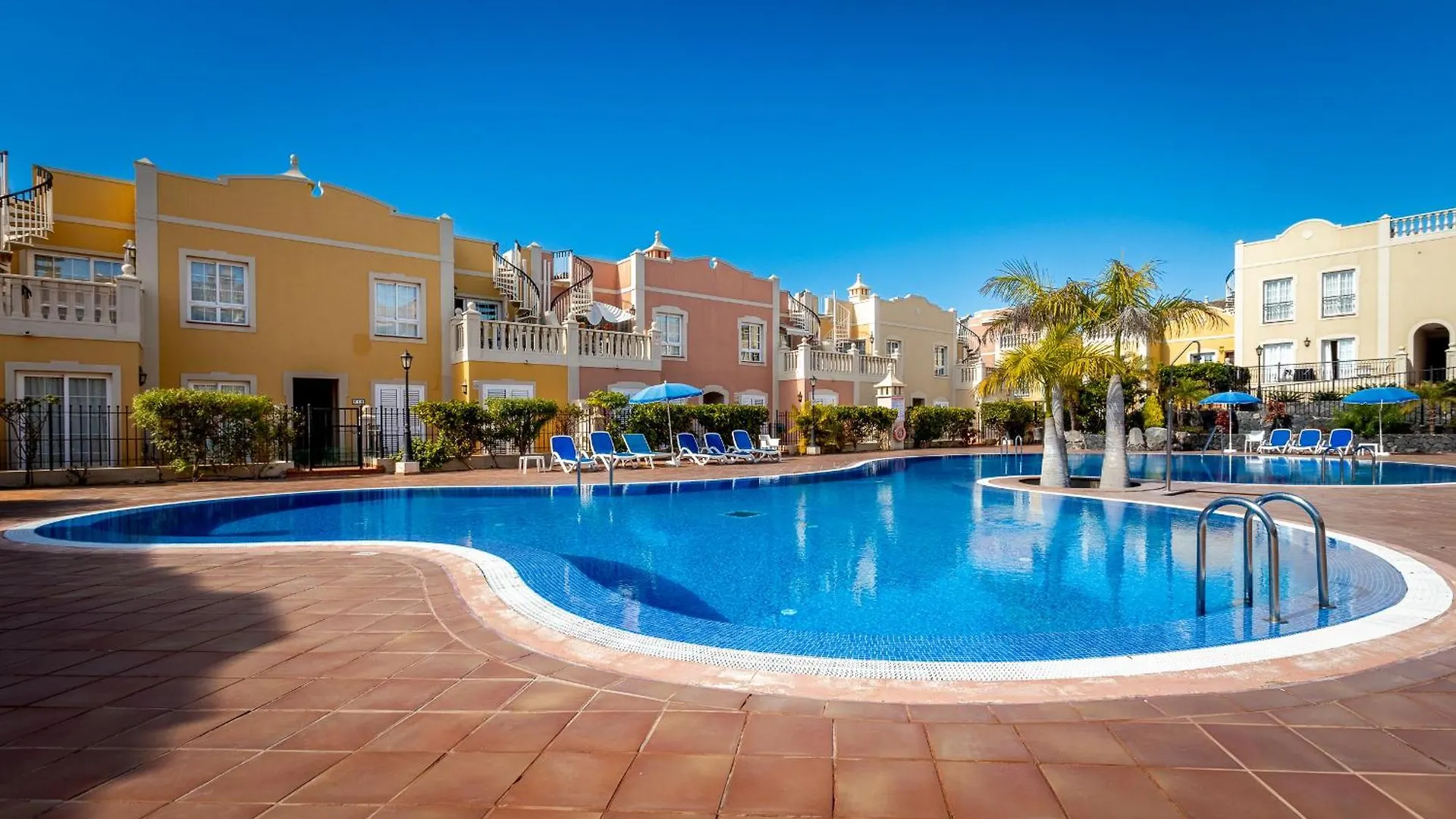 Duplex Oceanview Heated Pool, Palm-Mar Apartment