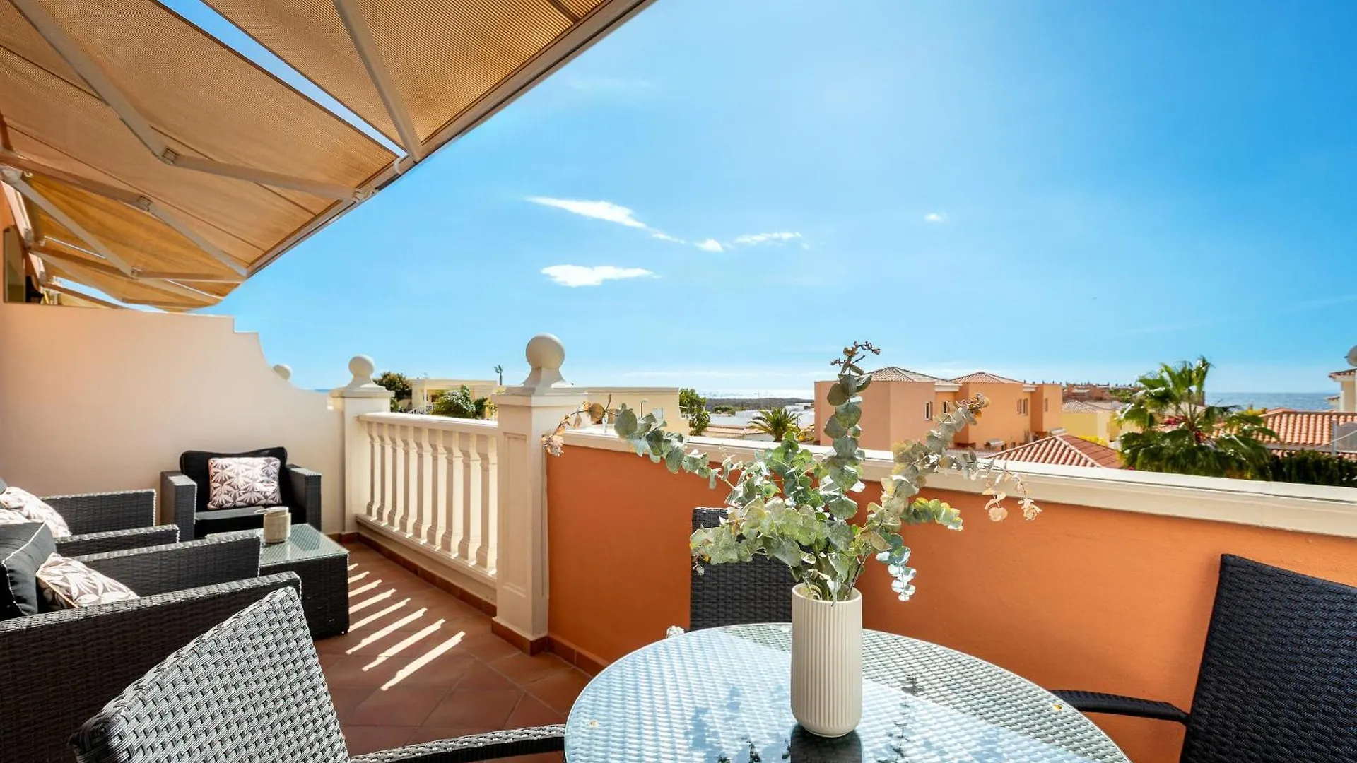 Duplex Oceanview Heated Pool, Palm-Mar Apartment Spain